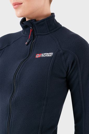 Norway Geographical Yumuşak Dokulu Soğuğa Dayanıklı Outdoor Bayan Polar TUG K LACİVERT - 5