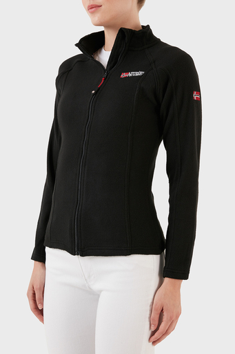 Norway Geographical Yumuşak Dokulu Soğuğa Dayanıklı Outdoor Bayan Polar TUG K SİYAH - 3