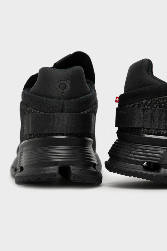 On Running Logolu Kalın Taban Sneaker Erkek Ayakkabı 2699822 SİYAH - 4