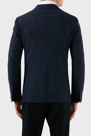 Palzileri - Pal Zileri Yünlü Blazer Erkek Ceket ZOXIX2YGCQ272331C05 LACİVERT (1)