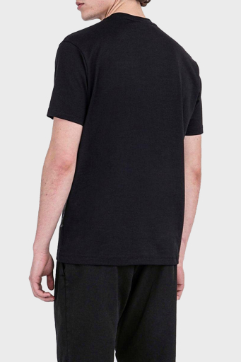 Paul & Shark % 100 Pamuk Regular Fit Bisiklet Yaka Erkek T Shirt 22411018 011 SİYAH - 5