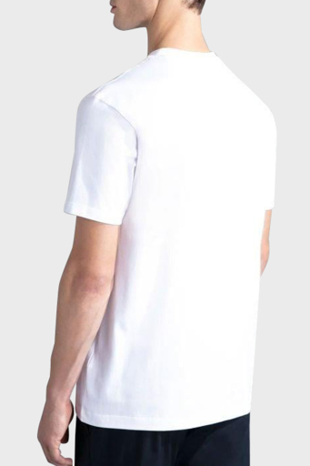 Paul & Shark % 100 Pamuk Regular Fit Bisiklet Yaka Logolu Erkek T Shirt 24411013 010 BEYAZ - 2