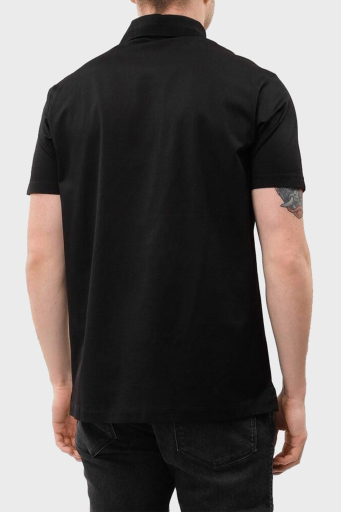 Paul & Shark % 100 Pamuk Regular Fit Yarım Fermuarlı Erkek Polo Yaka T Shirt 24411249 011 SİYAH - 5