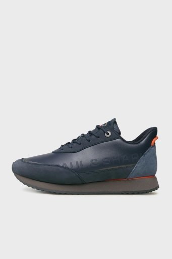 Paul & Shark Deri Sneaker Erkek Ayakkabı 13318002 050 LACİVERT - 4