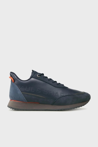 Paul & Shark Deri Sneaker Erkek Ayakkabı 13318002 050 LACİVERT - 7