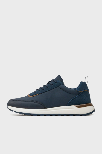 Paul & Shark Deri Sneaker Erkek Ayakkabı 24418000 013 LACİVERT - 8