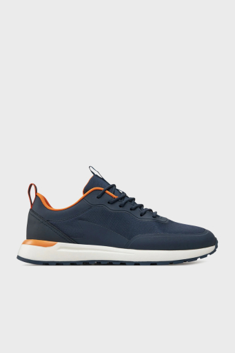 Paul & Shark Deri Sneaker Erkek Ayakkabı 24418001 013 LACİVERT - 1