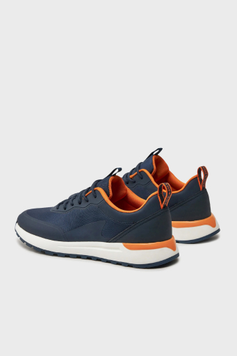 Paul & Shark Deri Sneaker Erkek Ayakkabı 24418001 013 LACİVERT - 4