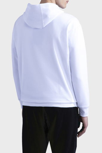 Paul & Shark Kapüşonlu Pamuk Karışımlı Regular Fit Erkek Sweat 13311882 010 BEYAZ - 4