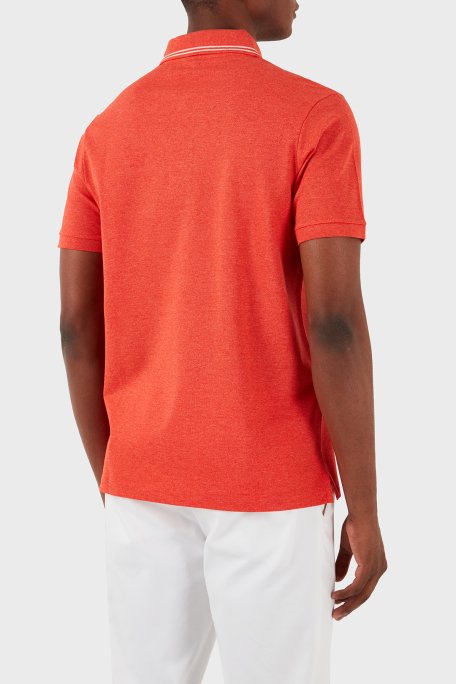 Paul & Shark Logolu % 100 Pamuk Regular Fit Erkek Polo Yaka T Shirt 23411248 277 TURUNCU - 2