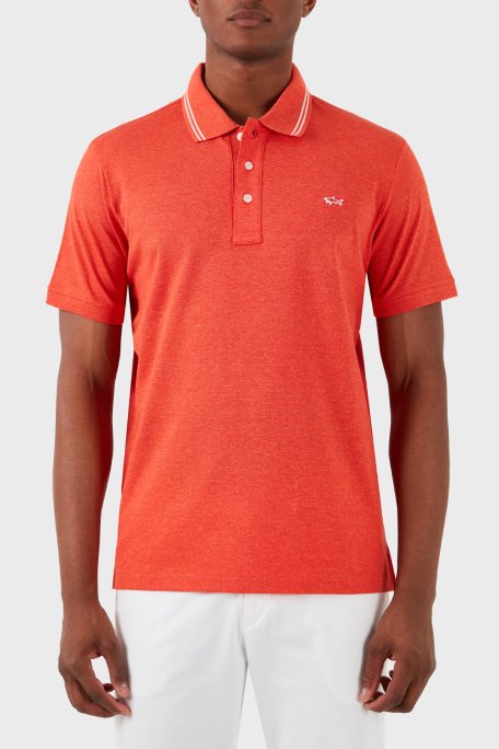 Paul & Shark Logolu % 100 Pamuk Regular Fit Erkek Polo Yaka T Shirt 23411248 277 TURUNCU - 6