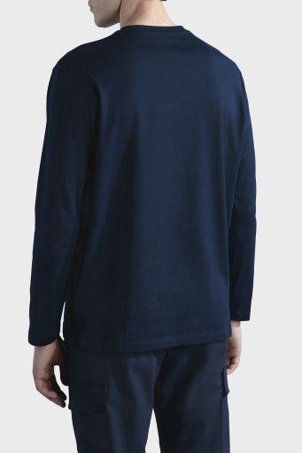 Paul & Shark Logolu Bisiklet Yaka Pamuklu Regular Fit İnce Erkek Sweat 11311612 130 LACİVERT - 6