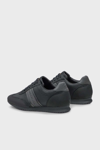 Paul & Shark Logolu Deri Sneaker Erkek Ayakkabı 12318008 011 SİYAH - 7