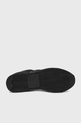 Paul & Shark Logolu Deri Sneaker Erkek Ayakkabı 12318011 011 SİYAH - 4