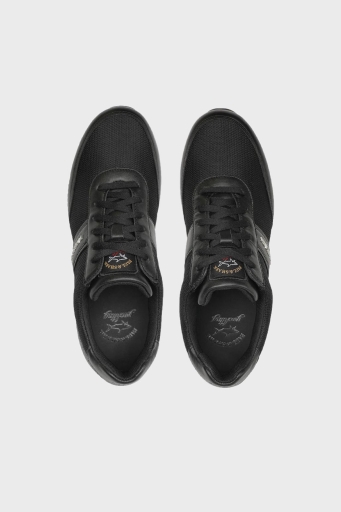 Paul & Shark Logolu Deri Sneaker Erkek Ayakkabı 12318011 011 SİYAH - 5