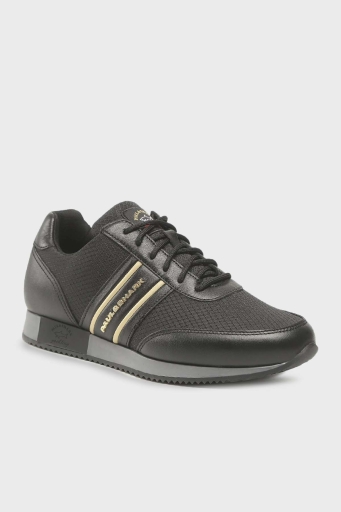 Paul & Shark Logolu Deri Sneaker Erkek Ayakkabı 12318019 011 SİYAH - 10