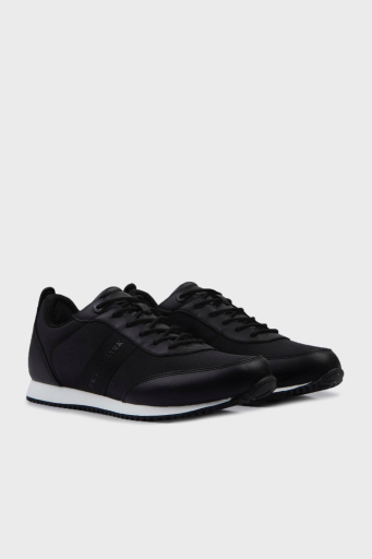 Paul & Shark Logolu Deri Sneaker Erkek Ayakkabı 24418007 011 SİYAH - 6