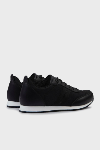 Paul & Shark Logolu Deri Sneaker Erkek Ayakkabı 24418007 011 SİYAH - 8