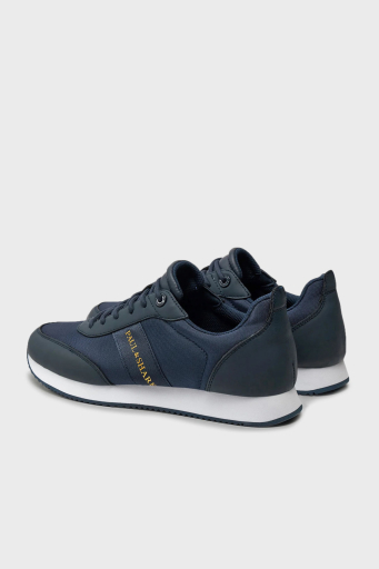 Paul & Shark Logolu Deri Sneaker Erkek Ayakkabı 24418007 013 LACİVERT - 4