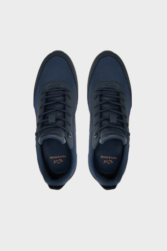 Paul & Shark Logolu Deri Sneaker Erkek Ayakkabı 24418007 013 LACİVERT - 5