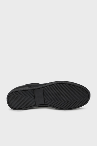 Paul & Shark Logolu Sneaker Erkek Ayakkabı 12318009 011 SİYAH - 4