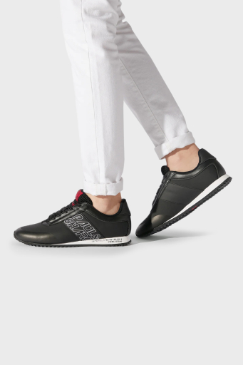 Paul & Shark Logolu Sneaker Erkek Ayakkabı 12318014 011 SİYAH - 8
