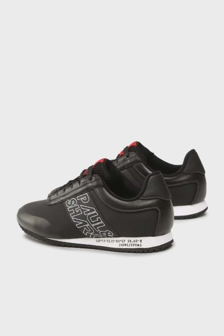 Paul & Shark Logolu Sneaker Erkek Ayakkabı 12318014 011 SİYAH - 3