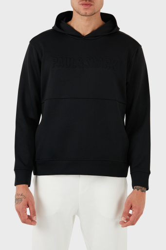 Paul & Shark Pamuklu Regular Fit Kapüşonlu Erkek Sweat 13311811 011 SİYAH - 1
