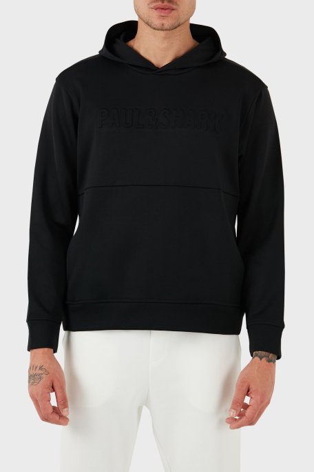 Paul & Shark Pamuklu Regular Fit Kapüşonlu Erkek Sweat 13311811 011 SİYAH - 1