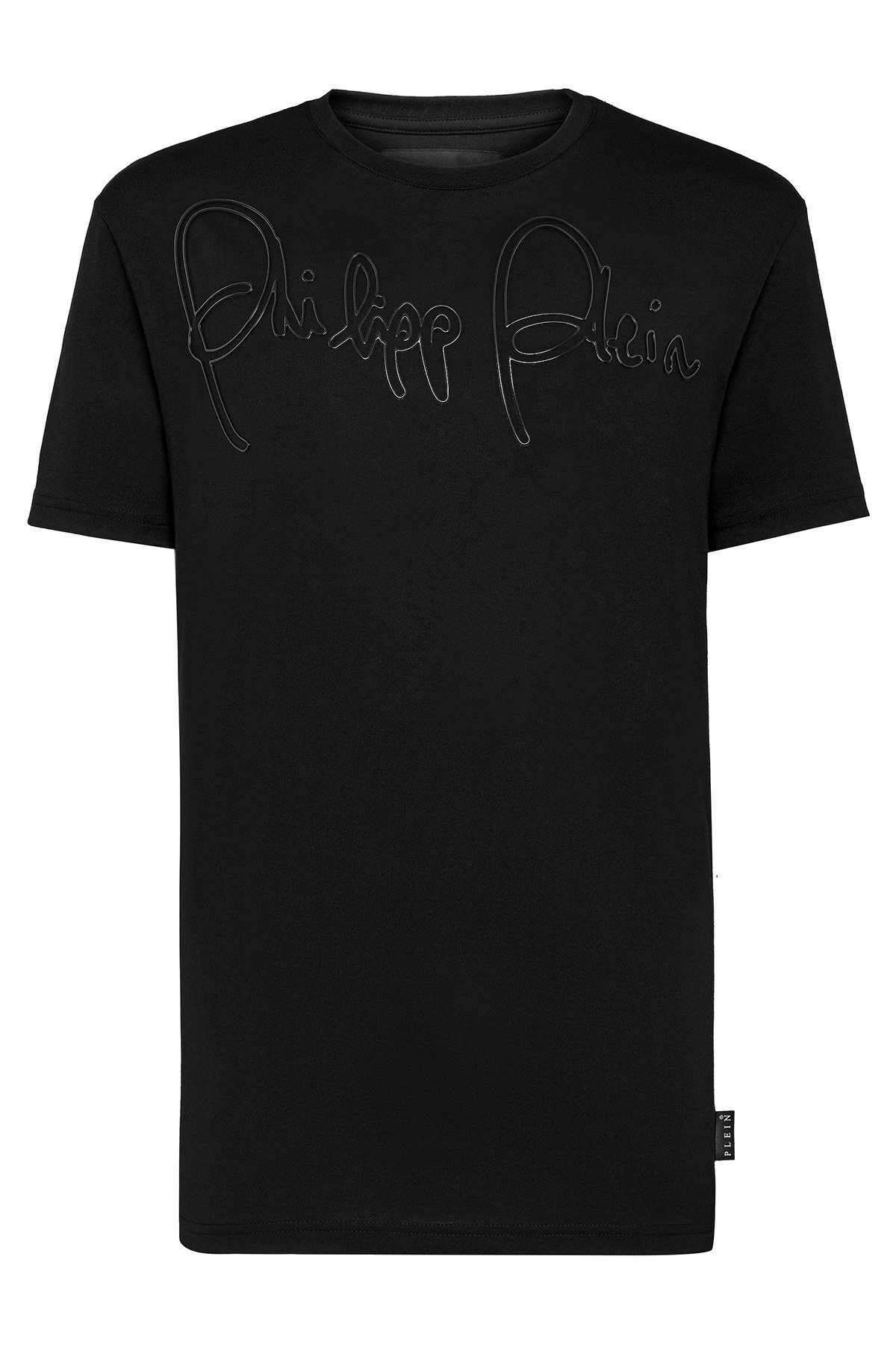 Philipp Plein % 100 Pamuklu Erkek T Shirt F20C MTK4578 PJY002N 02 SİYAH