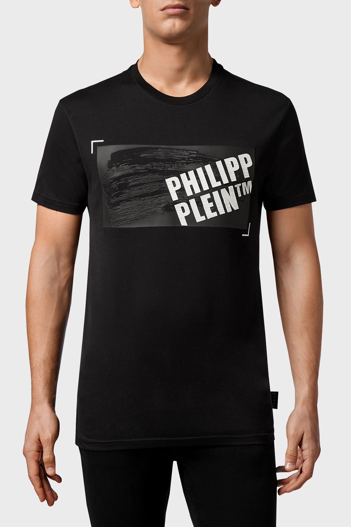 Philipp Plein Erkek T Shirt F20C MTK4593 PJY002N 02 SİYAH