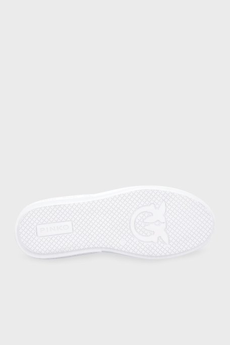 Pinko Hakiki Deri Sneaker Bayan Ayakkabı SS0003 P014 ZIA BEYAZ - 8