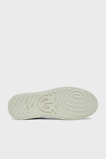 Pinko Logolu Hakiki Deri Sneaker Bayan Ayakkabı SS0077 P014 ZIA BEYAZ - 6