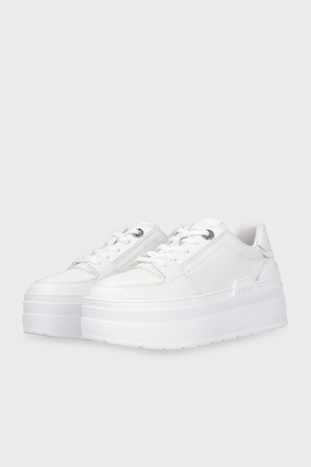 Pinko Platform Deri Sneaker Bayan Ayakkabı SS0007 P017 Z1B BEYAZ - 3