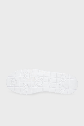 Pinko Platform Deri Sneaker Bayan Ayakkabı SS0007 P017 Z1B BEYAZ - 8