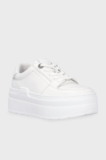 Pinko Platform Deri Sneaker Bayan Ayakkabı SS0007 P017 Z1B BEYAZ - 10