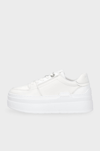 Pinko Platform Deri Sneaker Bayan Ayakkabı SS0007 P017 Z1B BEYAZ - 13