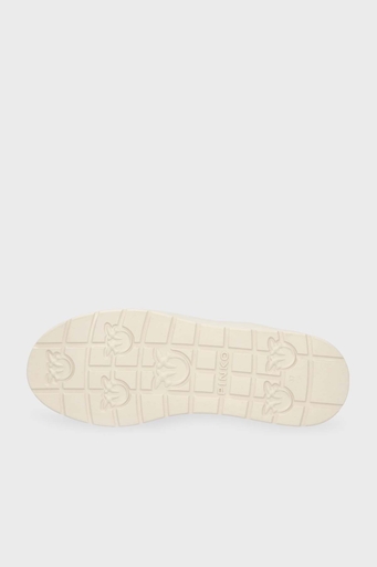 Pinko Platform Sneaker Bayan Ayakkabı SS0013 T006 E96 EKRU-MAVİ - 7