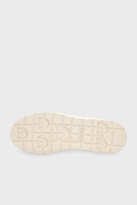 Pinko Platform Sneaker Bayan Ayakkabı SS0013T006N63 EKRU-KAHVE - 7