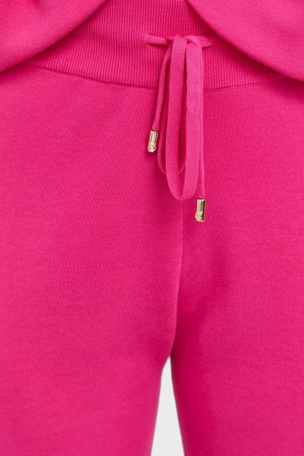Pinko Regular Fit Yumuşak Dokulu Jogger Triko Bayan Pantolon 101567 A115 N17 PEMBE - 4