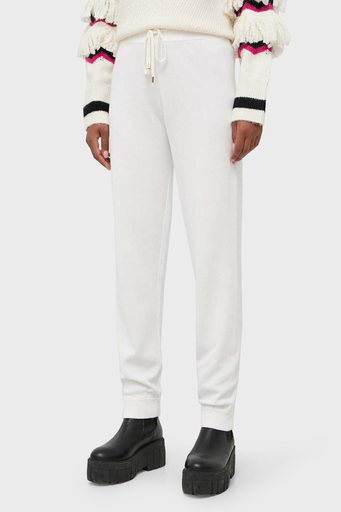 Pinko Regular Fit Yumuşak Dokulu Jogger Triko Bayan Pantolon 101567 A115 Z04 BEYAZ - 1