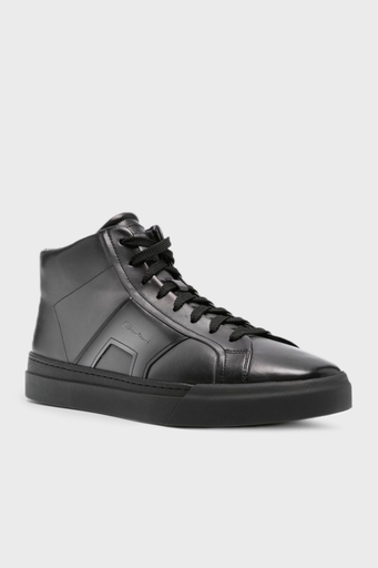 Santoni Fermuarlı Deri Erkek Bot MBGT22025NEORGONG62 GRİ - 3