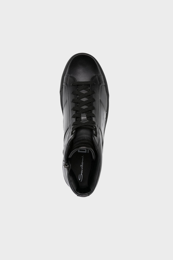Santoni Fermuarlı Deri Erkek Bot MBGT22025NEORGONG62 GRİ - 4