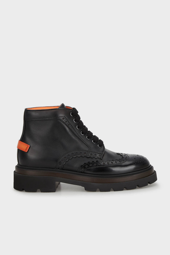 Santoni Hakiki Deri Oxford Erkek Bot MGMI17684JK4BPHGN01 SİYAH - 1