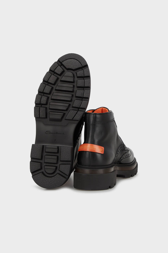Santoni Hakiki Deri Oxford Erkek Bot MGMI17684JK4BPHGN01 SİYAH - 4