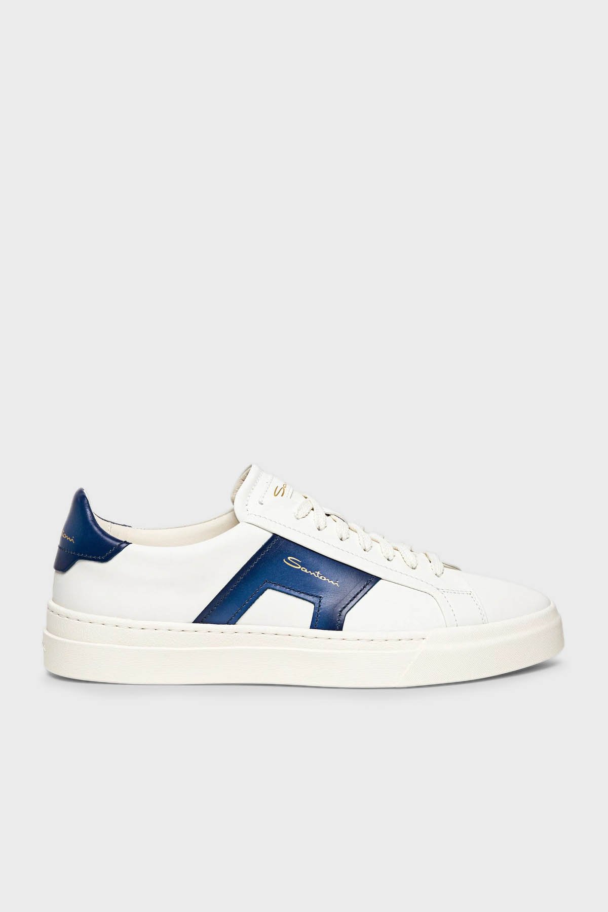 Santoni Hakiki Deri Sneaker Erkek Ayakkabı