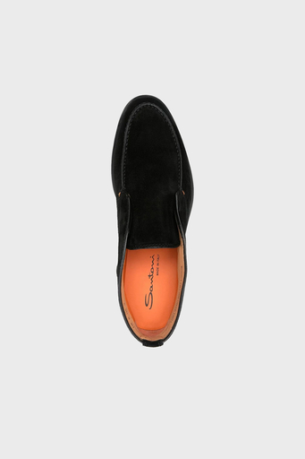Santoni Hakiki Deri Süet Erkek Bot MGDC17823NEOBSEYN01 SİYAH - 4