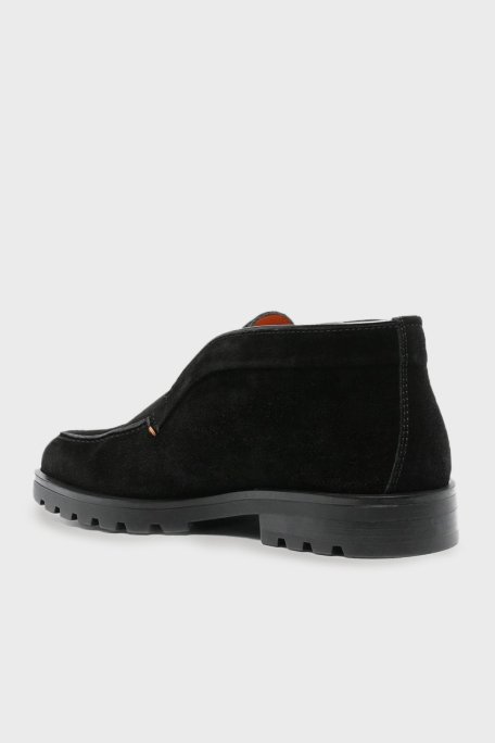 Santoni Hakiki Deri Süet Erkek Bot MGDC17823NEOBSEYN01 SİYAH - 3