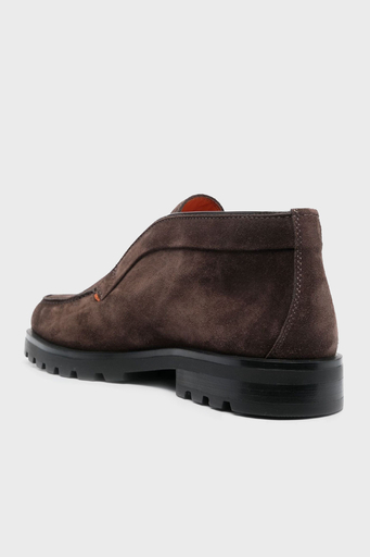 Santoni Hakiki Deri Süet Erkek Bot MGDC17823NEOBSEYT50 KAHVE - 3