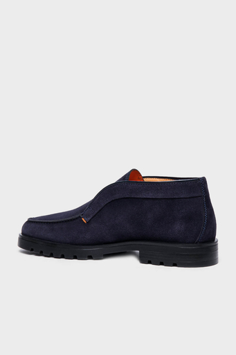 Santoni Hakiki Deri Süet Erkek Bot MGDC17823NEOBSEYU60 LACİVERT - 3
